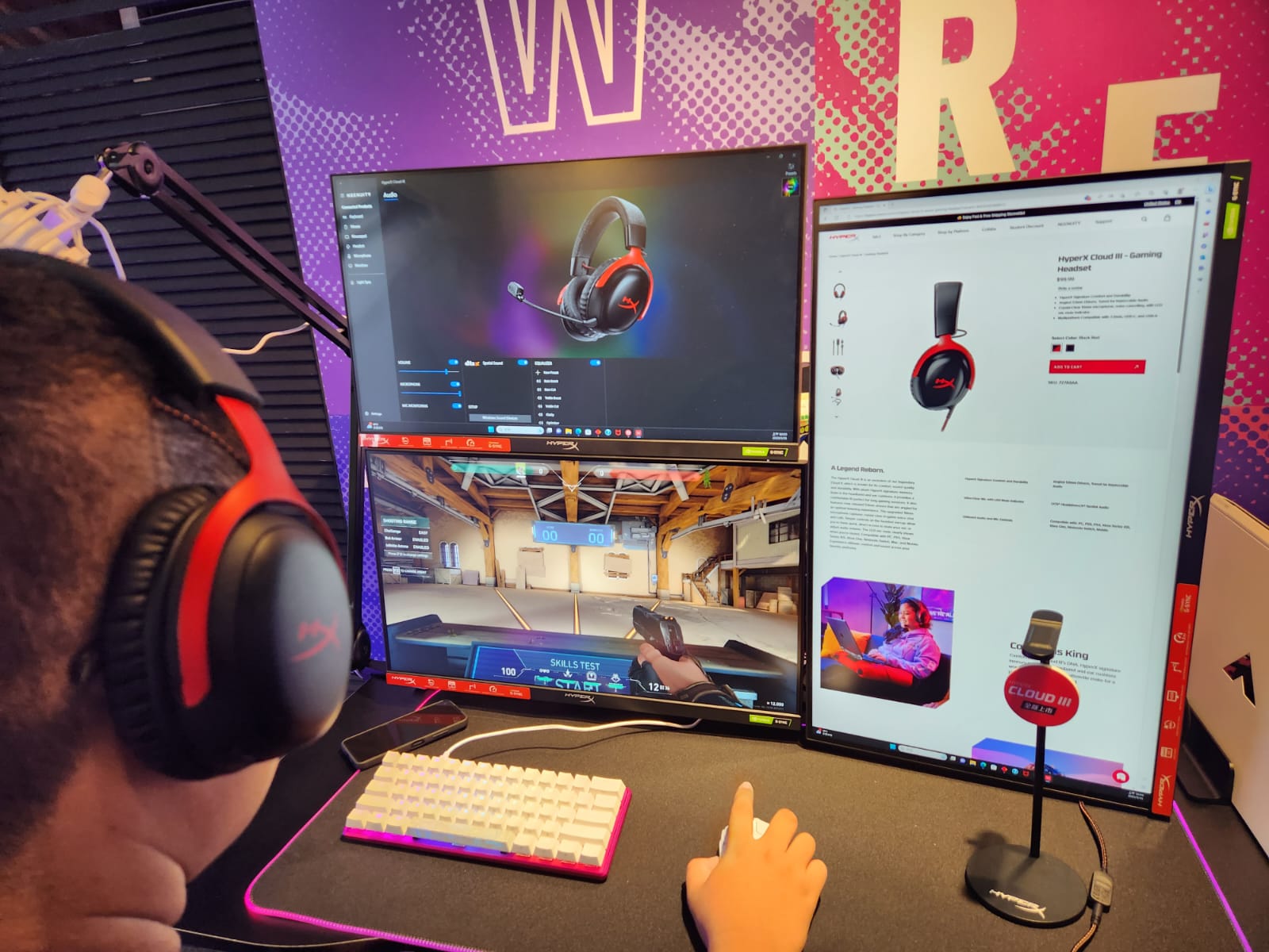 HyperX Pamer Headset Gaming Terbaru, Cloud III di Computex 2023