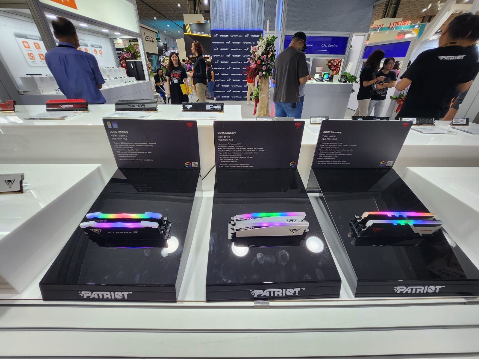 Patriot Memory Ramaikan Pameran Computex 2023