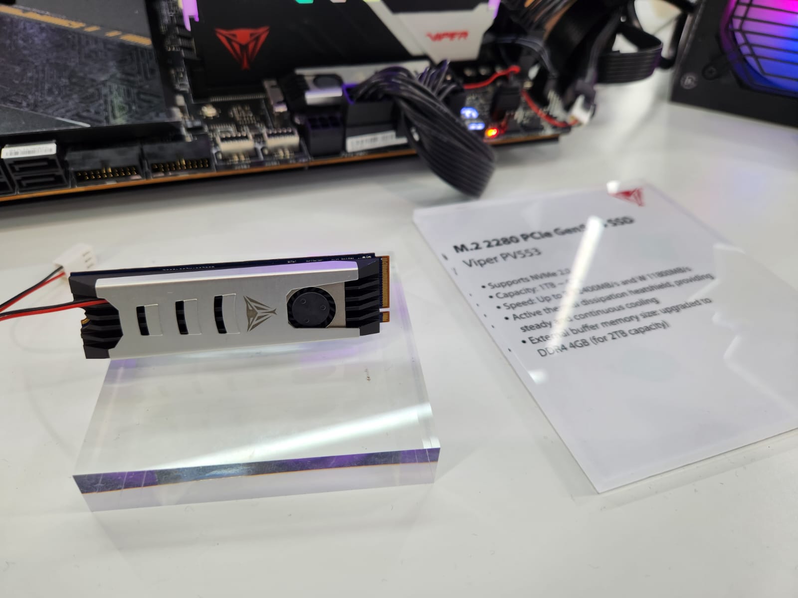 Patriot Memory Ramaikan Pameran Computex 2023