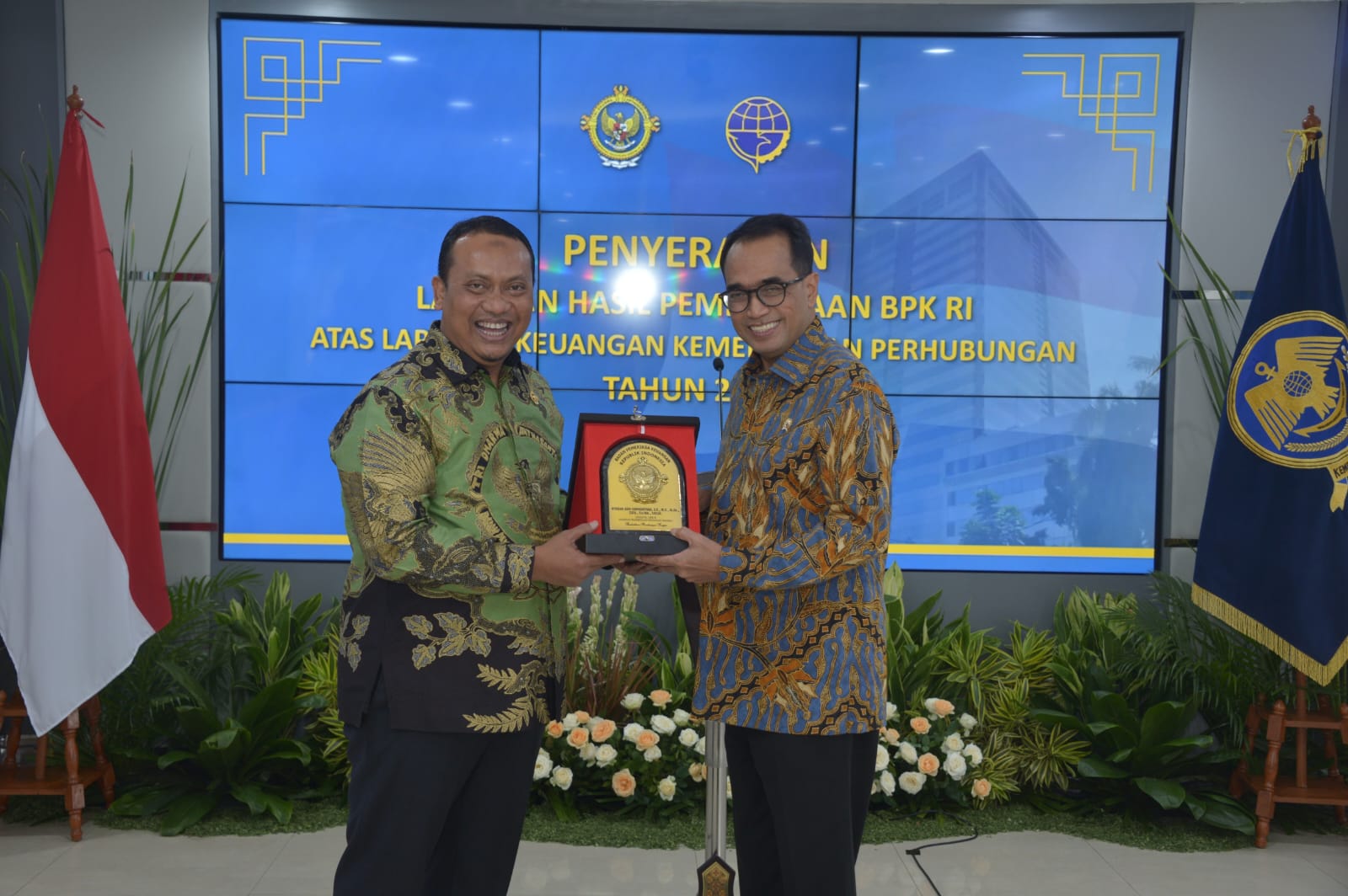Laporan Keuangan Kemenhub 2022 Kembali Raih Opini Wajar Tanpa Pengecualian