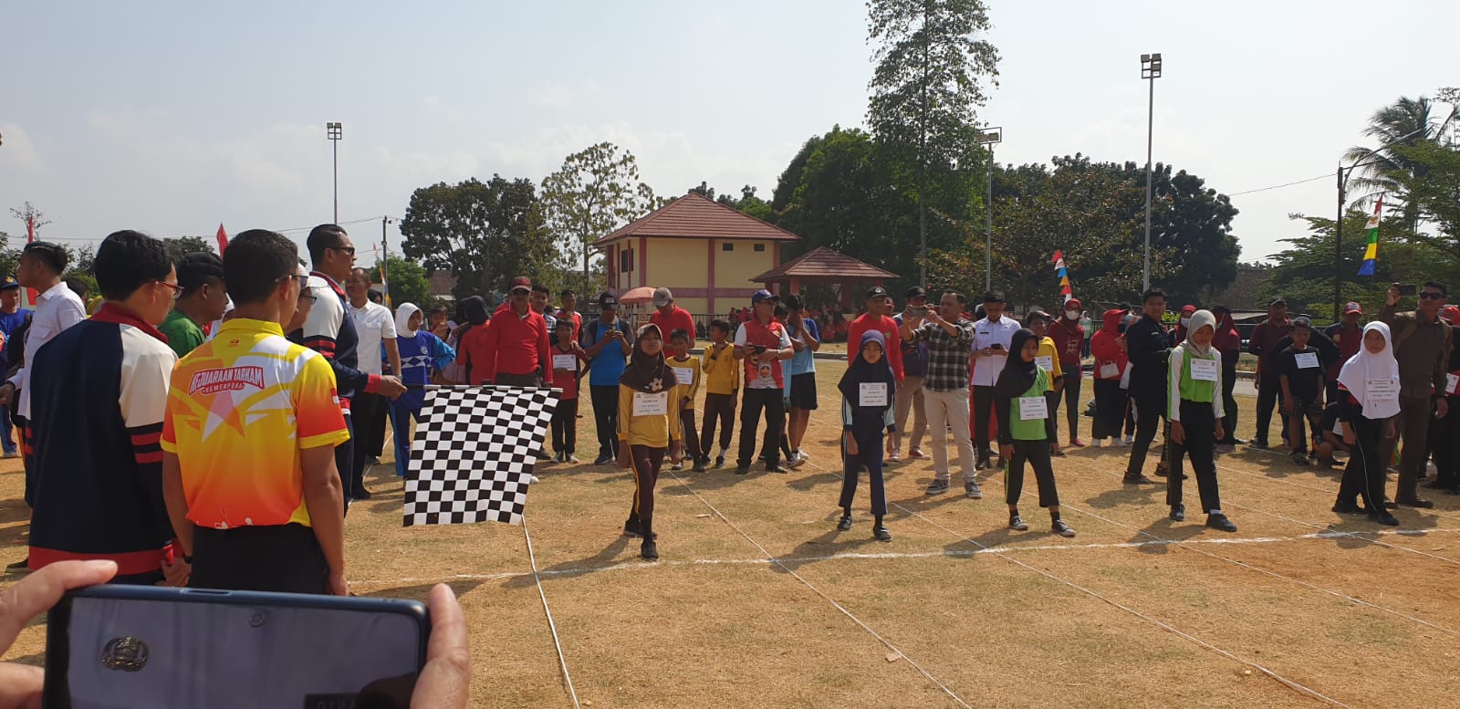 Deputi Rudy Sampaikan Pesan Menpora Dito saat Buka Kejuaraan Tarkam 2023 di Lampung