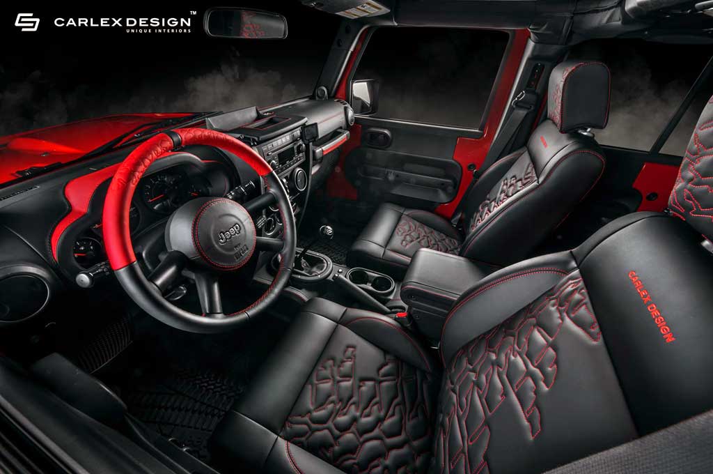 Tampilan Elegen Jeep Wrangler dalam Balutan Bahan Kulit