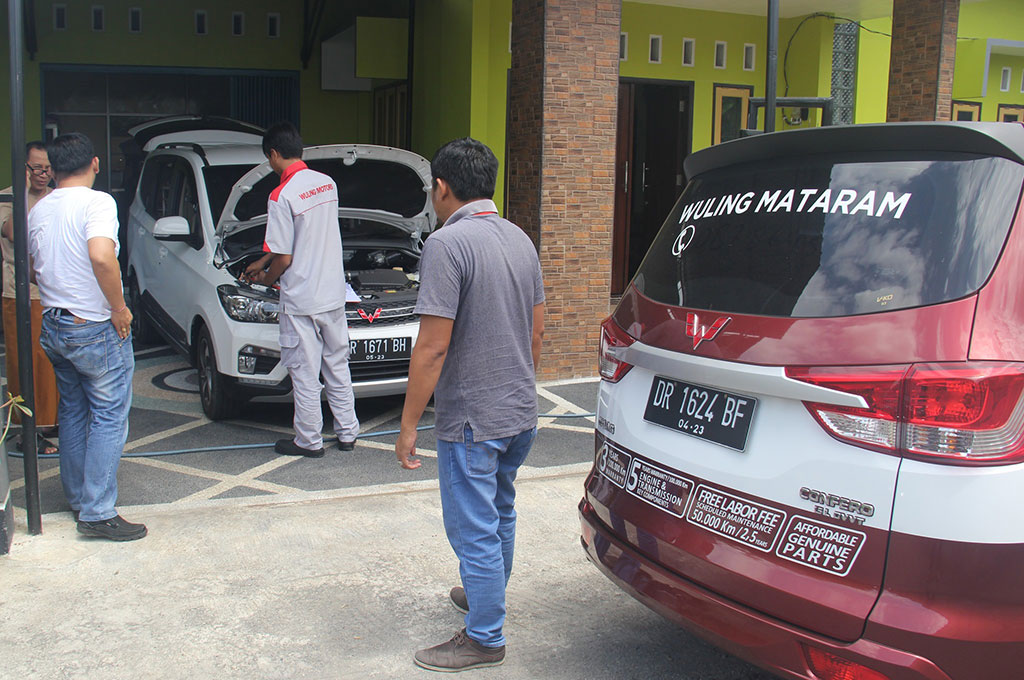 Wuling Jemput Bola untuk Korban Gemba Bumi Lombok