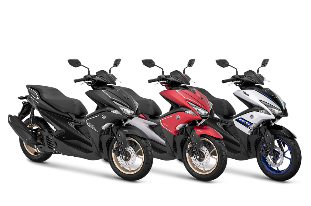 Yamaha Aerox 155 Bersolek dengan Baju Baru