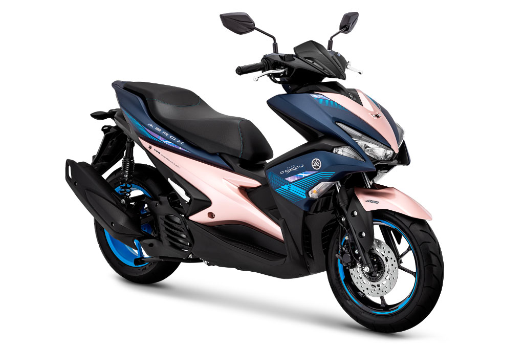 Yamaha Aerox 155 VVA S dan MX King 150 ini Berani 'Tabrak Warna'