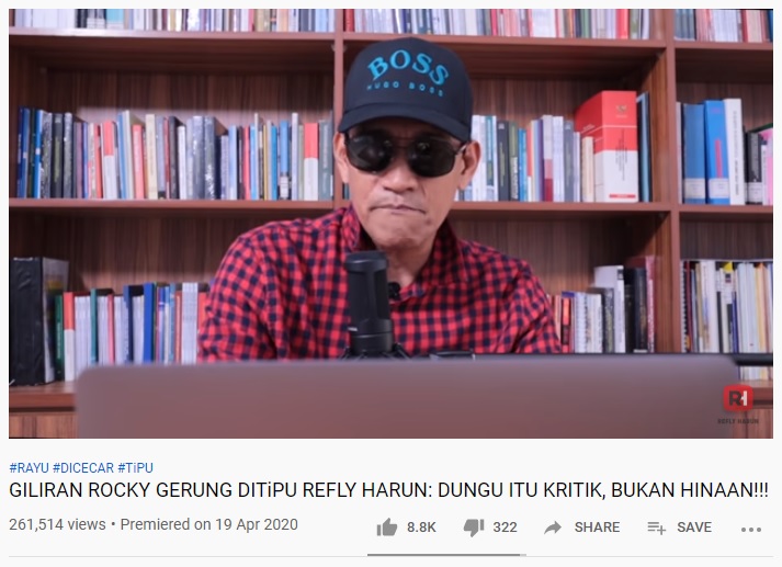 Siasat <i>Youtuber</i> Refly Harun Memoles Konten Hukum Jadi Harum