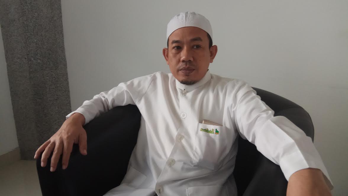 Masjid Raya Hasyim Asy'ari Masih Sepi dari Ngabuburit