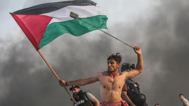 Pejuang Ikonis Palestina Terluka Diserang Israel