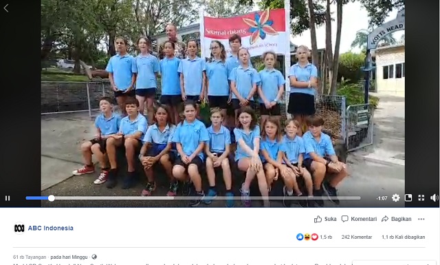 [Cek Fakta] Video Siswa Sekolah di Australia Sambut Kedatangan Jokowi dengan Lagu 'Abang Tukang Bakso'? Ini Faktanya