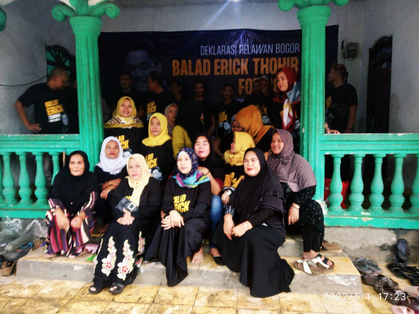 Relawan Balad Erick Thohir Deklarasi Capres 2024 di Bogor