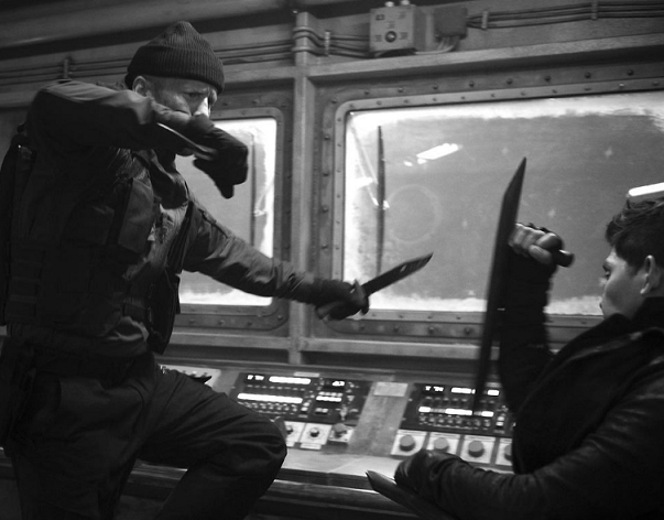 adegan laga Iko Uwais dan Jason Statham di film The Expendables 4. Instagram @jasonstatham