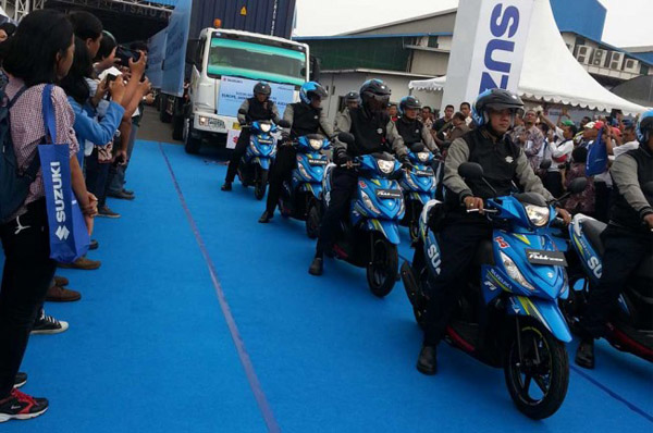 Capaian Positif Ekspor Suzuki ke Pasar Global
