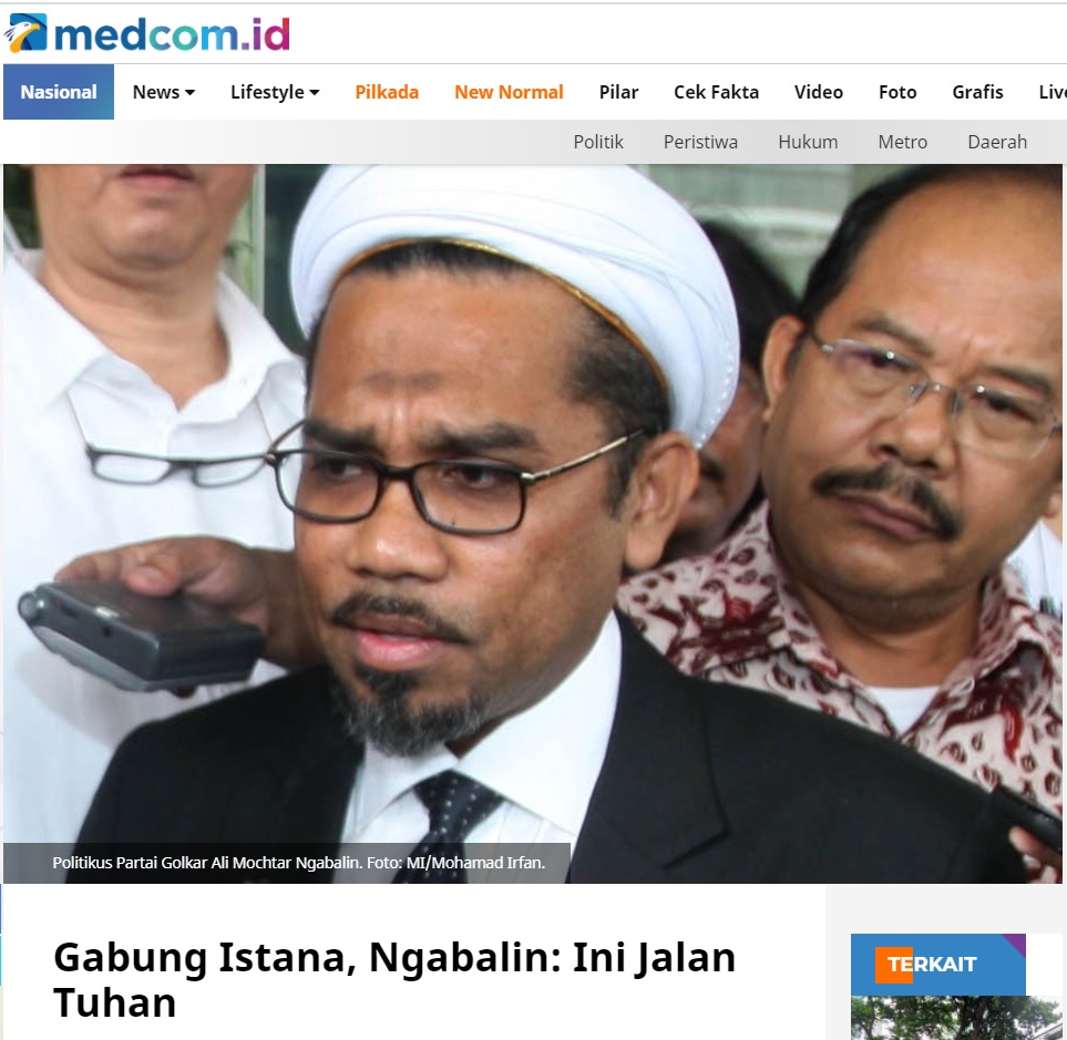 [Cek Fakta] Ali Mochtar Ngabalin Sebut Jokowi Keturunan Nabi Sulaiman? Ini Faktanya