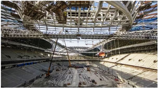 Stadion Al Wakrah Beratap Layar Kapal Arab