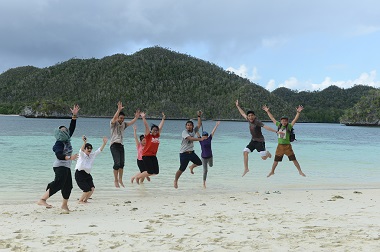 Belasan Jurnalis ASEAN Terpukau Keindahan Raja Ampat