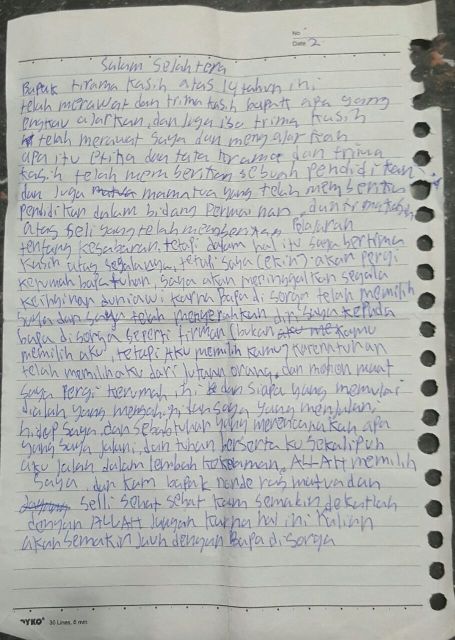 Mengaku Pilihan Tuhan, Siswa SMP Kabur dari Rumah