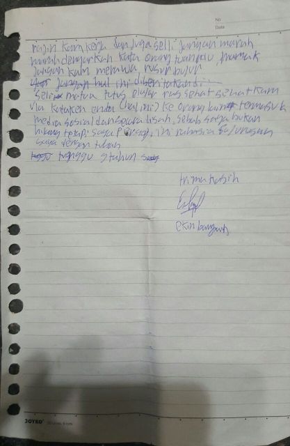 Mengaku Pilihan Tuhan, Siswa SMP Kabur dari Rumah