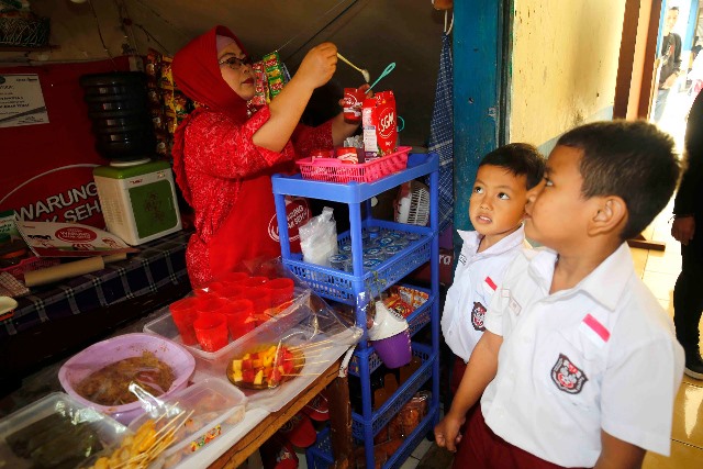 Dukungan bagi Ibu Pengelola Kantin Sehat