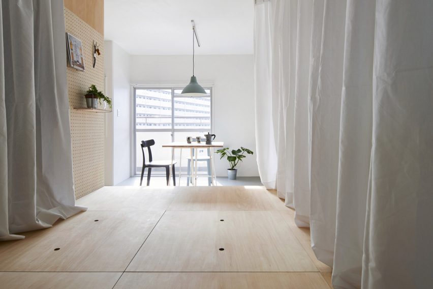 Apartemen di Osaka Bebaskan Penghuni Desain Ruangan