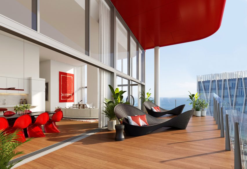 Apartemen Mewah 'Merah Putih'' di Barcelona