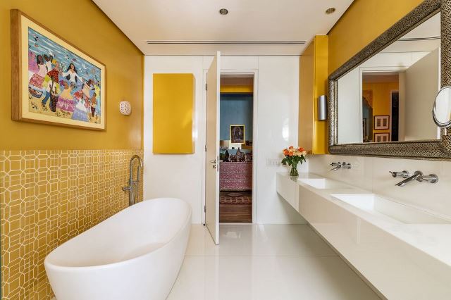 Ide Dekorasi Apartemen Warna-Warni