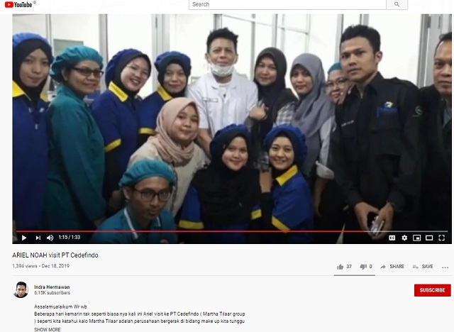 [Cek Fakta] Perawat Pasien Korona Histeris Ariel NOAH jadi Relawan Tenaga Medis? Ini Faktanya