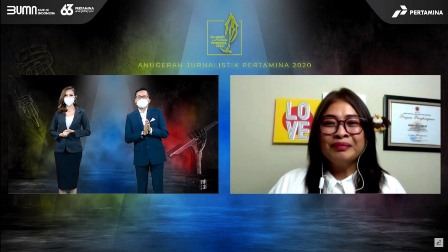 Metro TV Sabet Best of The Best Anugerah Jurnalistik Pertamina 2020