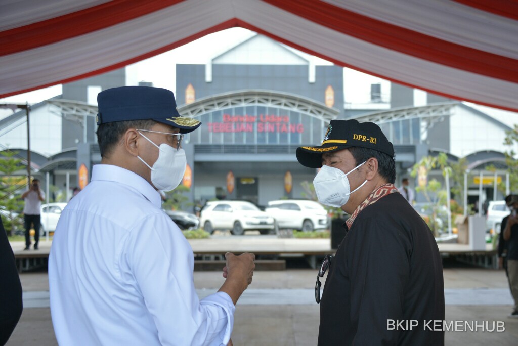 Menhub: Bandara Tebelian Sintang Kalbar Siap Diresmikan Presiden