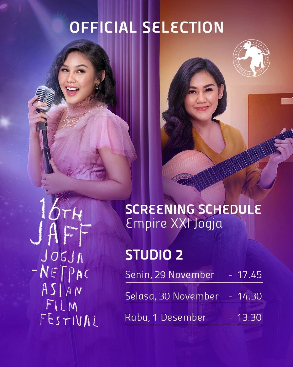 Vanesha Prescilla Deg-degan Film Backstage Tayang Perdana di JAFF 2021