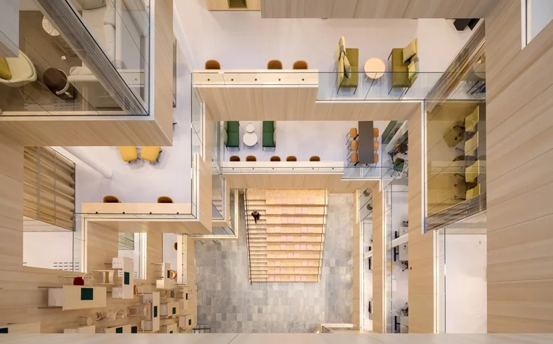 Kantor Balai Kota dengan Desain Minimalis