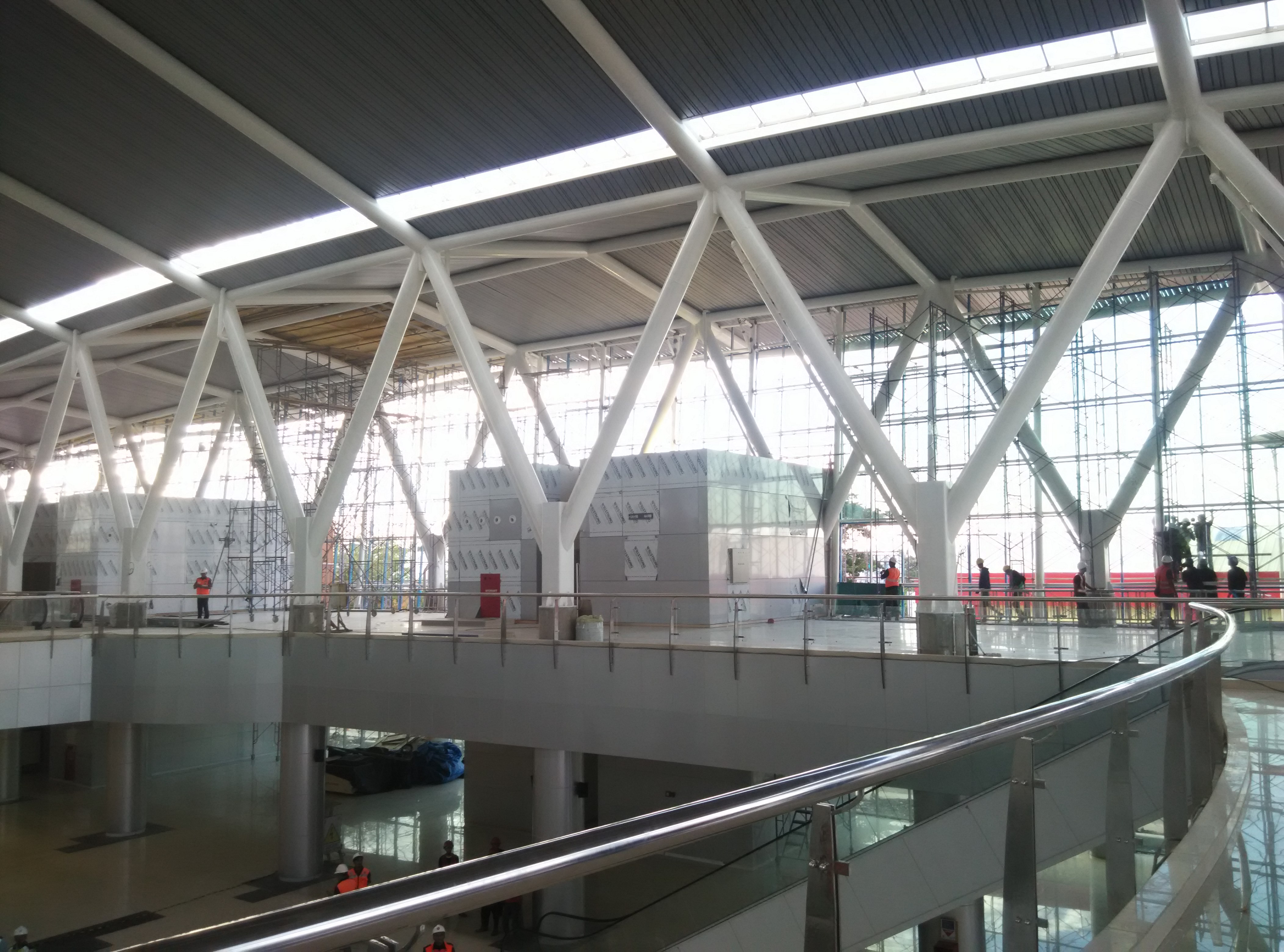 Stasiun Kereta Api Bandara Soetta Ditarget Rampung Bulan Ini