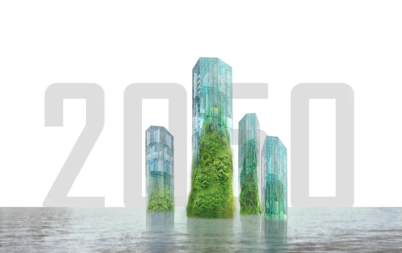 Desain Menara di Atas Teluk Tiongkok