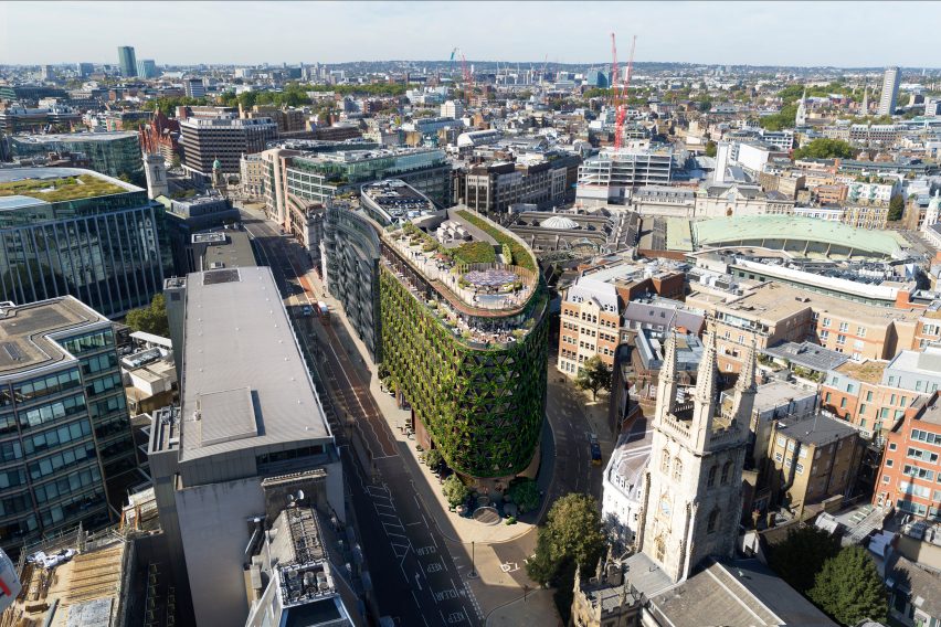 Bangunan Hijau Penyerap Polusi di London