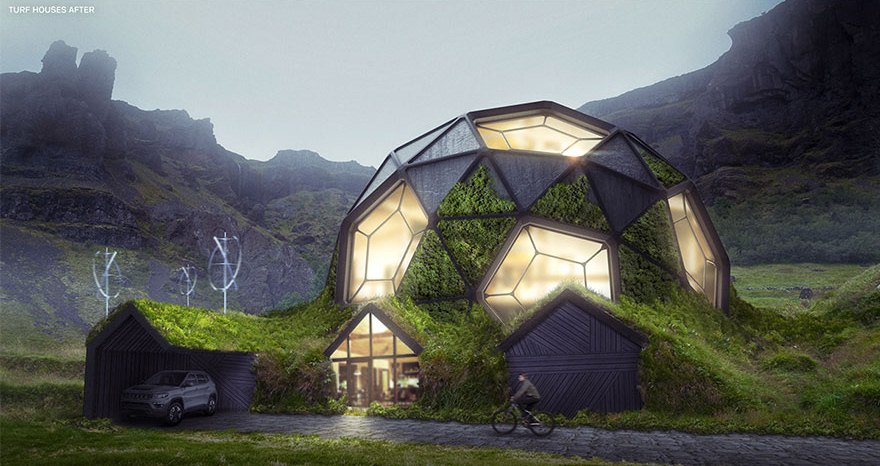 6 Desain Bangunan Tua Diubah Jadi Rumah Modern