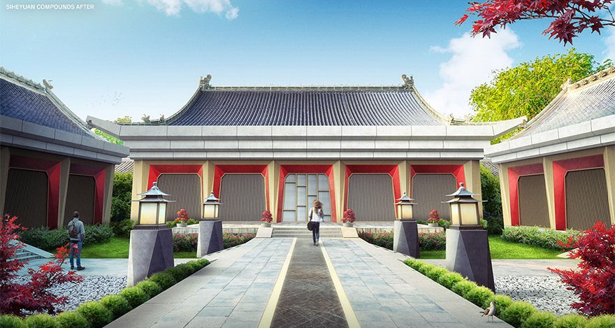 6 Desain Bangunan Tua Diubah Jadi Rumah Modern