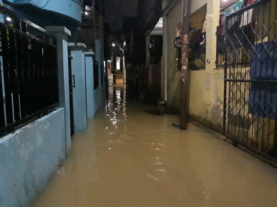 Pintu Air Manggarai dan Karet Siaga III