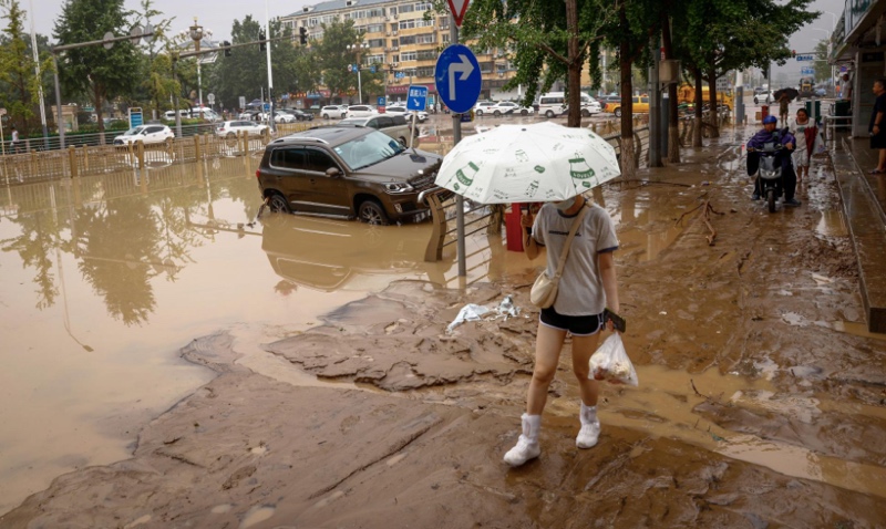 Korban Tewas Akibat Banjir di Beijing Bertambah Jadi 20 Orang
