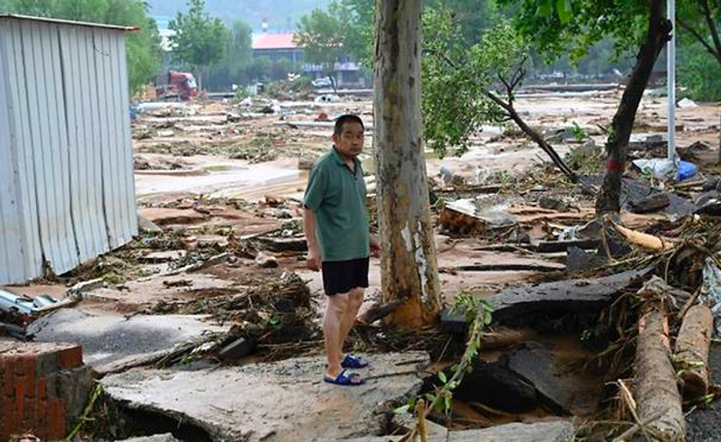 Kesaksian Korban Banjir Tiongkok Melihat Kehancuran di Provinsi Henan