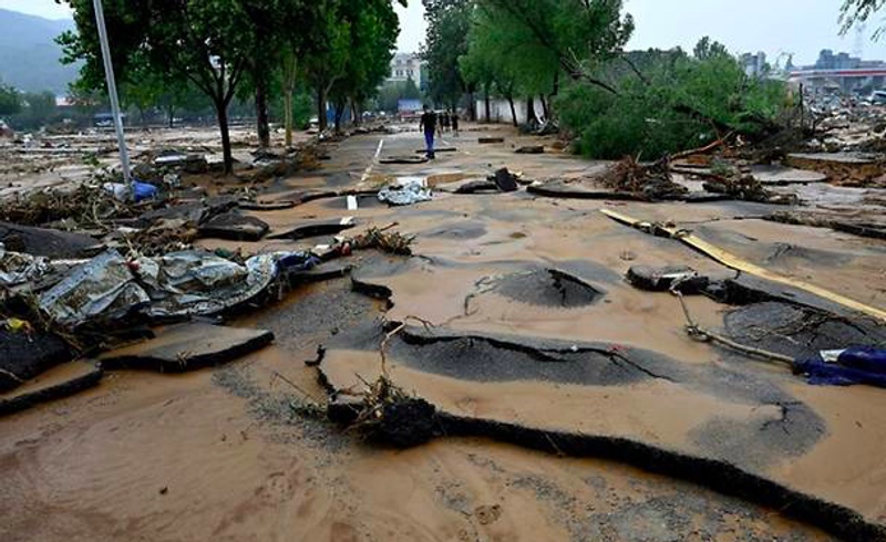 Kesaksian Korban Banjir Tiongkok Melihat Kehancuran di Provinsi Henan