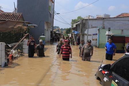 Empat Kecamatan di Kota Tangerang Terendam Banjir