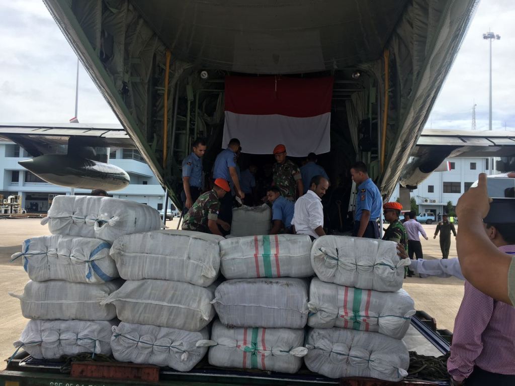 74 Ton Bantuan Indonesia untuk Pengungsi Rakhine Tiba di Bangladesh