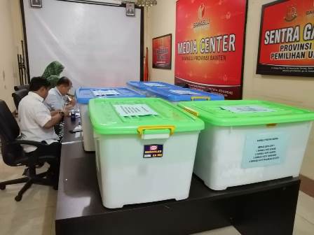 Sengketa Pileg, Bawaslu Banten Kirim 13 Boks Alat Bukti