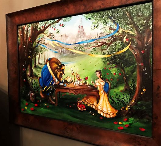 Cantiknya Kamar Mungil Diubah bak Istana Beauty and the Beast