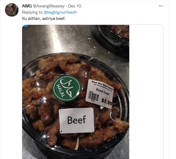 Heboh Daging Babi Berlogo Halal, Ternyata Hoaks