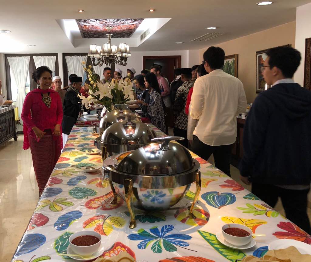 Semarak Hari Raya Idulfitri di KBRI Beijing