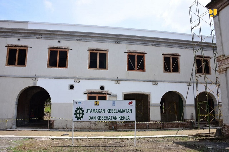 Dipugar, Begini Progres Benteng Van Bosch
