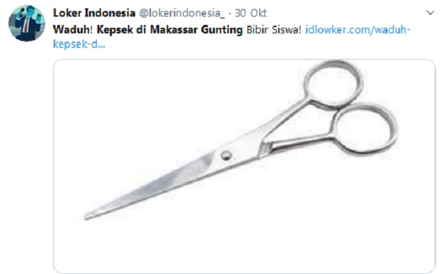 Kepsek Menggunting Bibir Siswanya Sendiri? Ini Faktanya