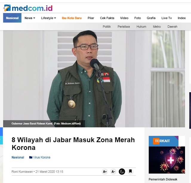 [Cek Fakta] Dokter Pengantar Bima Arya Wafat karena Korona? Ini Faktanya