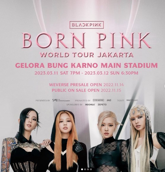 Blackpink Bakal Konser di Jakarta Tahun Depan, Catat Tanggalnya!