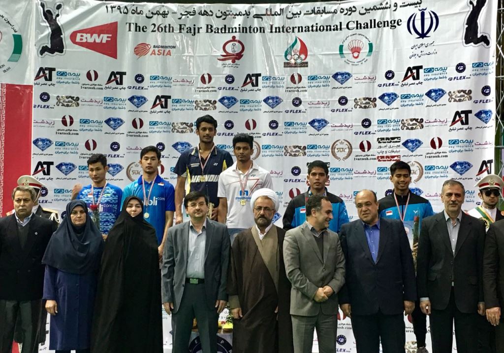 Tim Bulu Tangkis Putra Indonesia Borong Medali di Iran